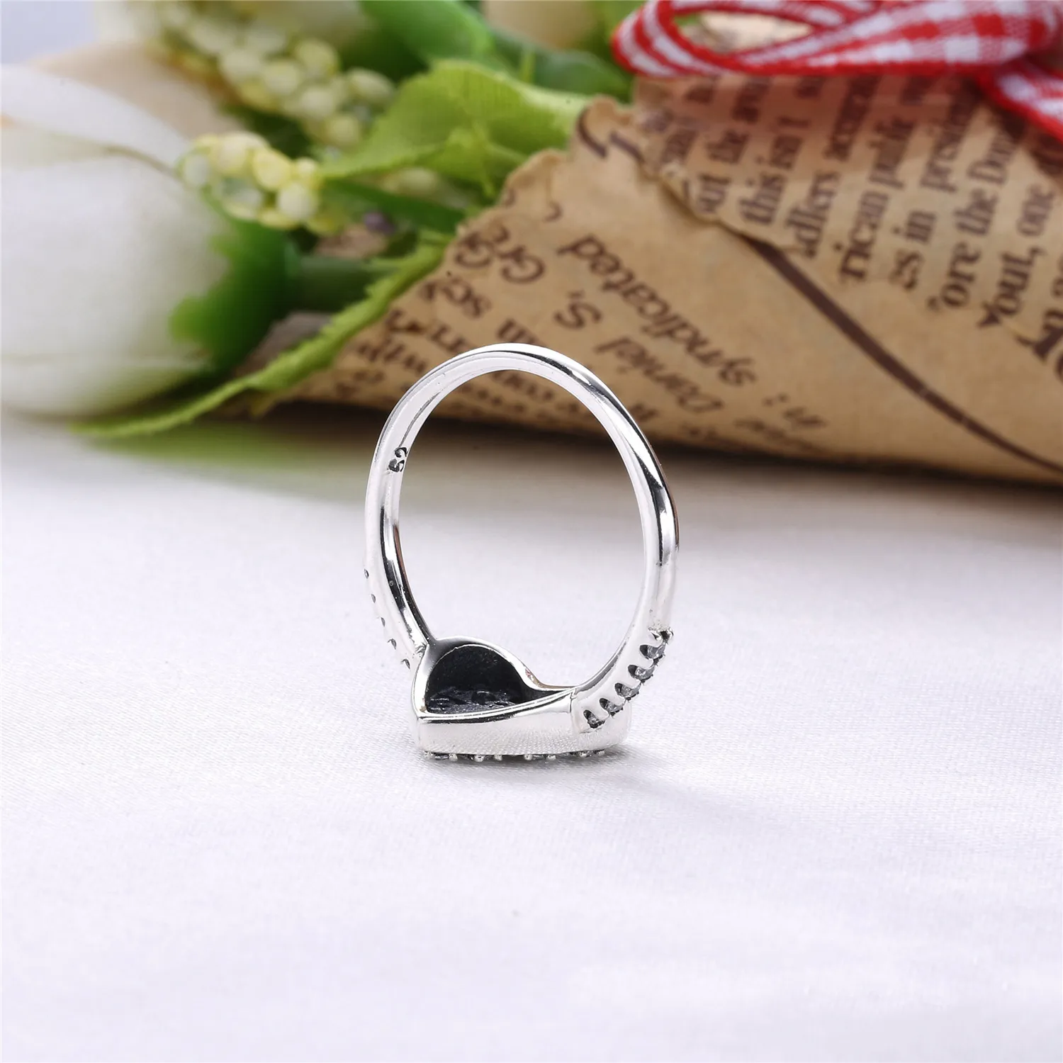 PANDORA Heart of Winter Ring, Clear CZ - 196371CZ