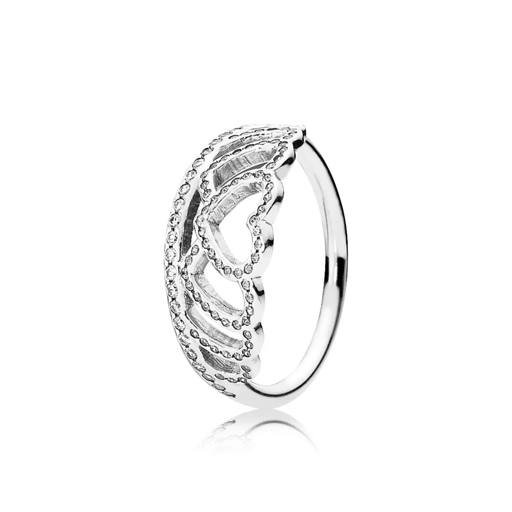 PANDORA Hearts Tiara Ring - 190958CZ