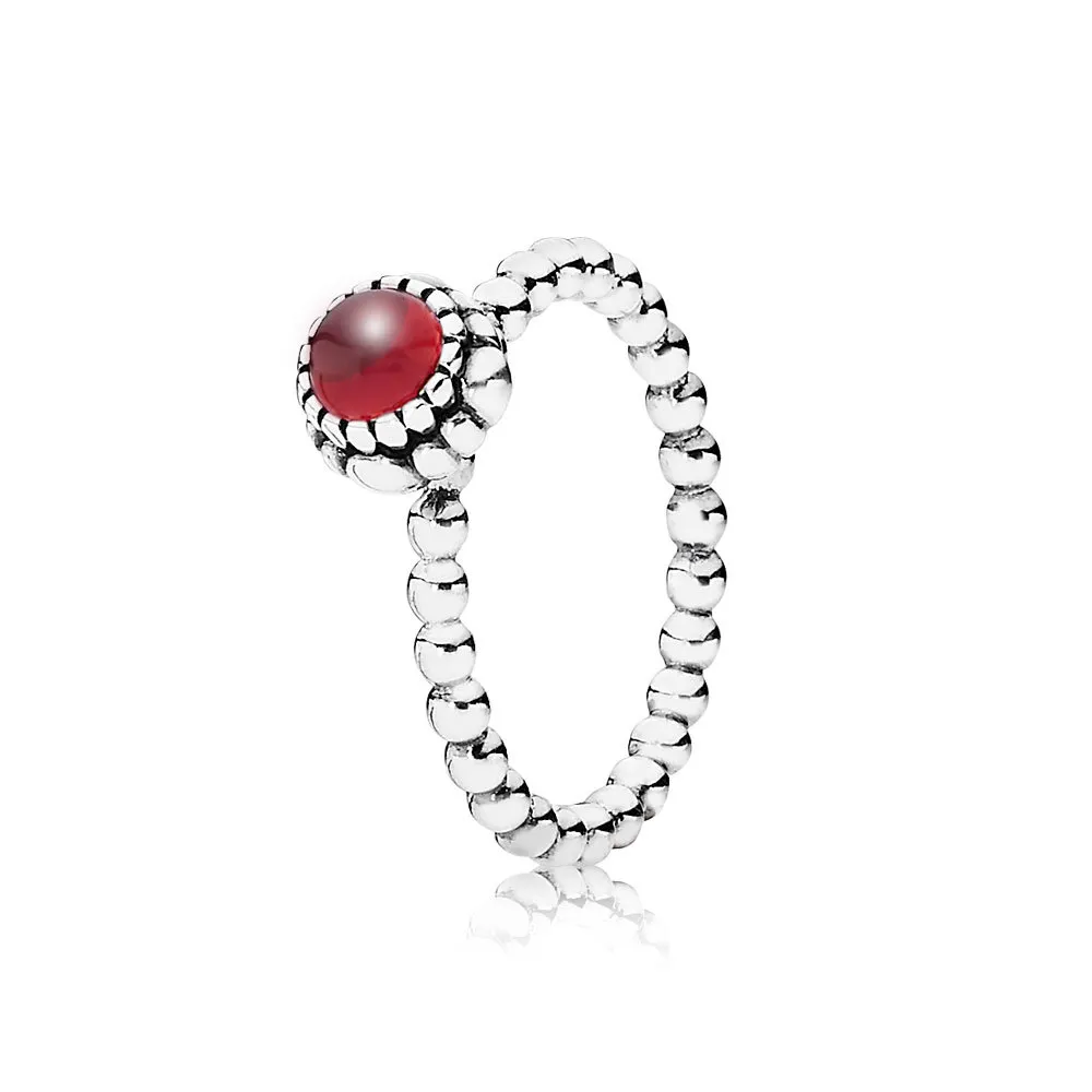 PANDORA January Birthstone Ring - 190854GA