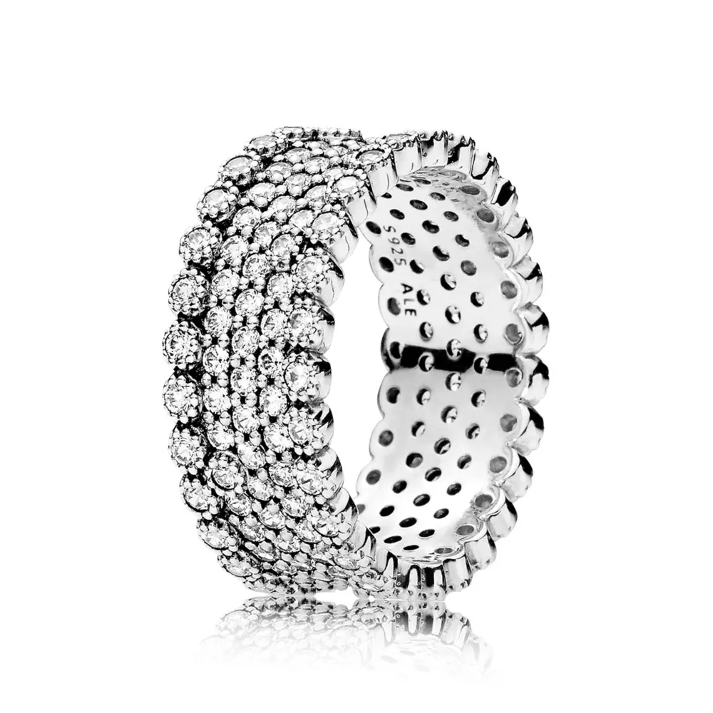 PANDORA Lavish Sparkle Clear CZ Ring - 196313CZ