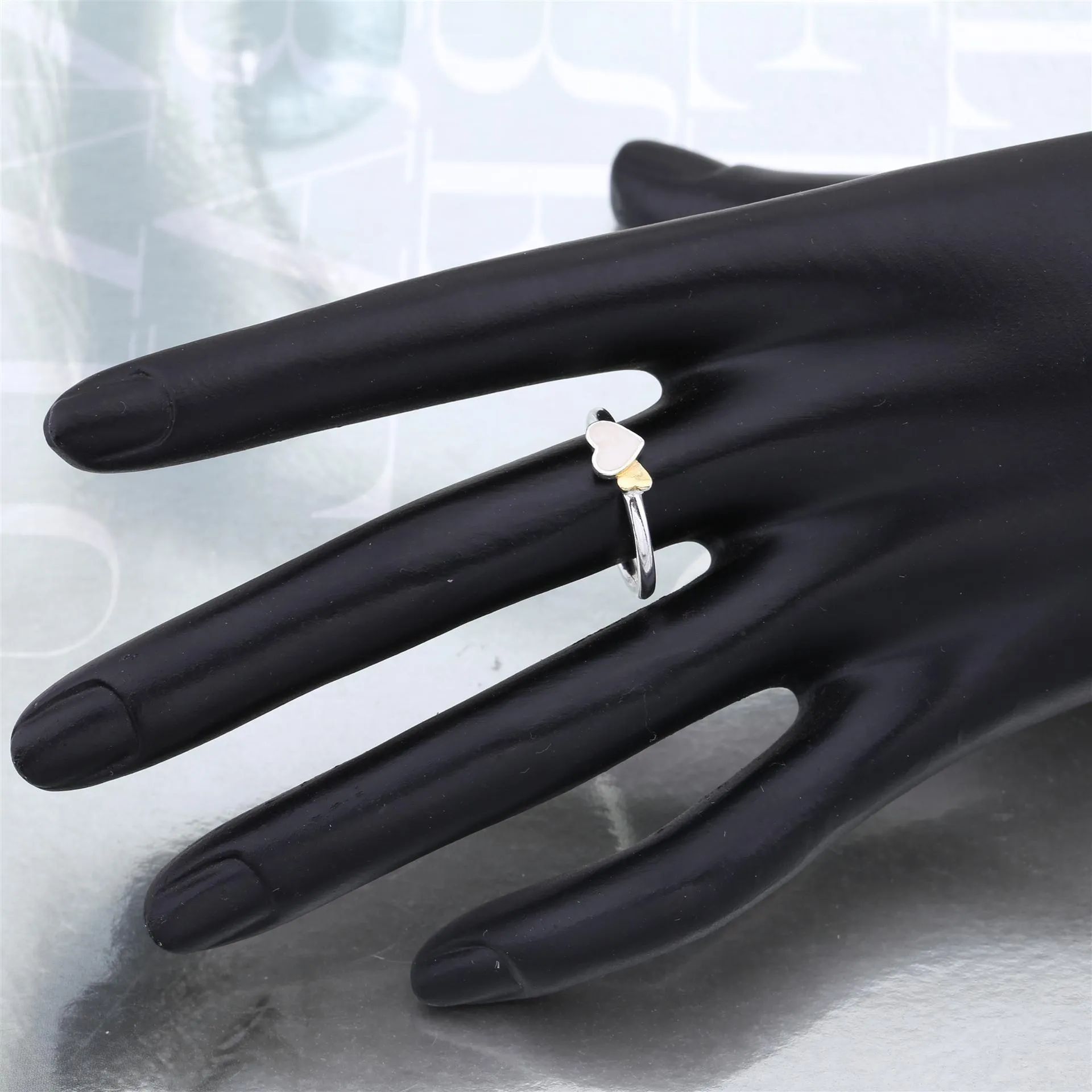 PANDORA Luminous Hearts Ring - 190998MOP