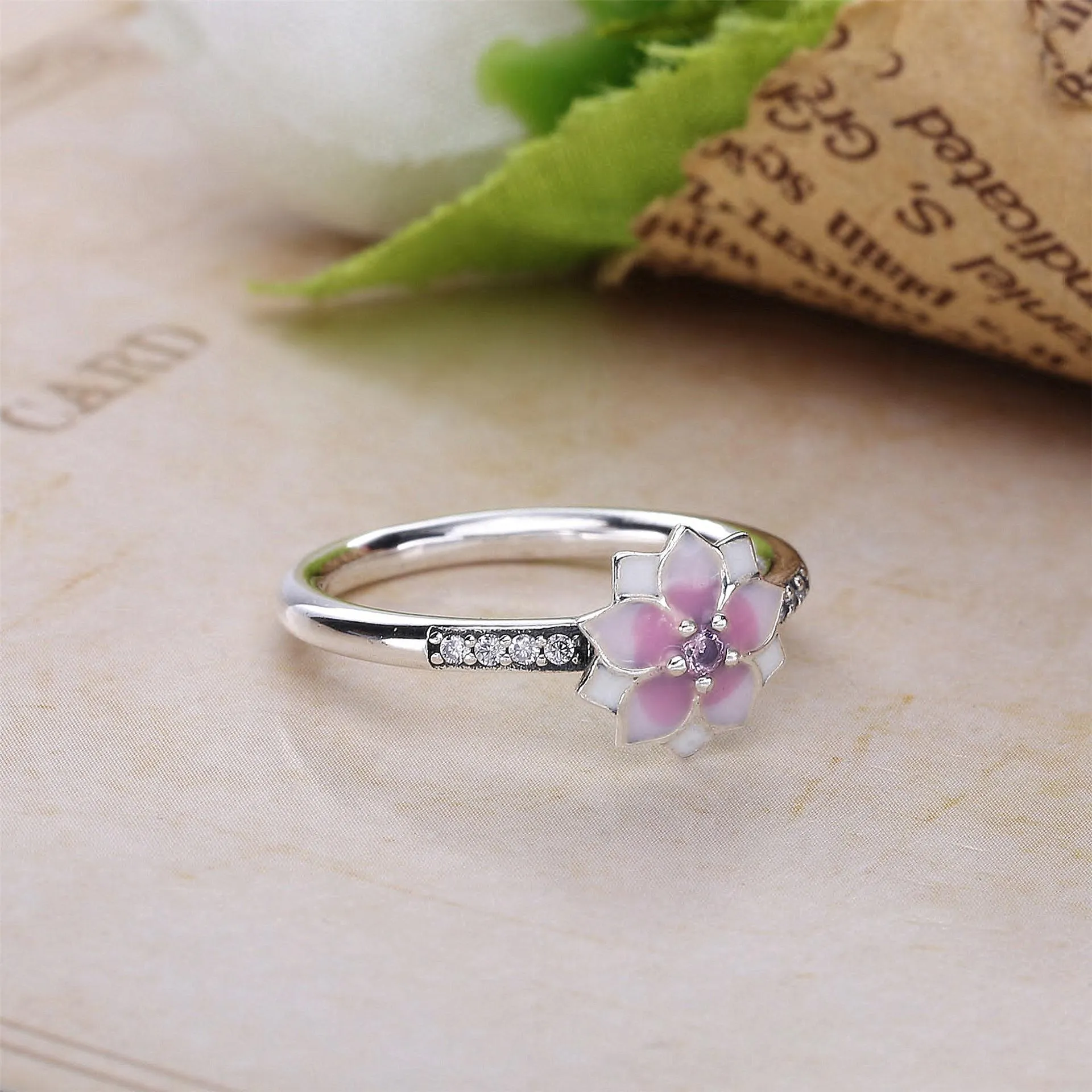 PANDORA Magnolia Bloom Ring - 191026PCZ