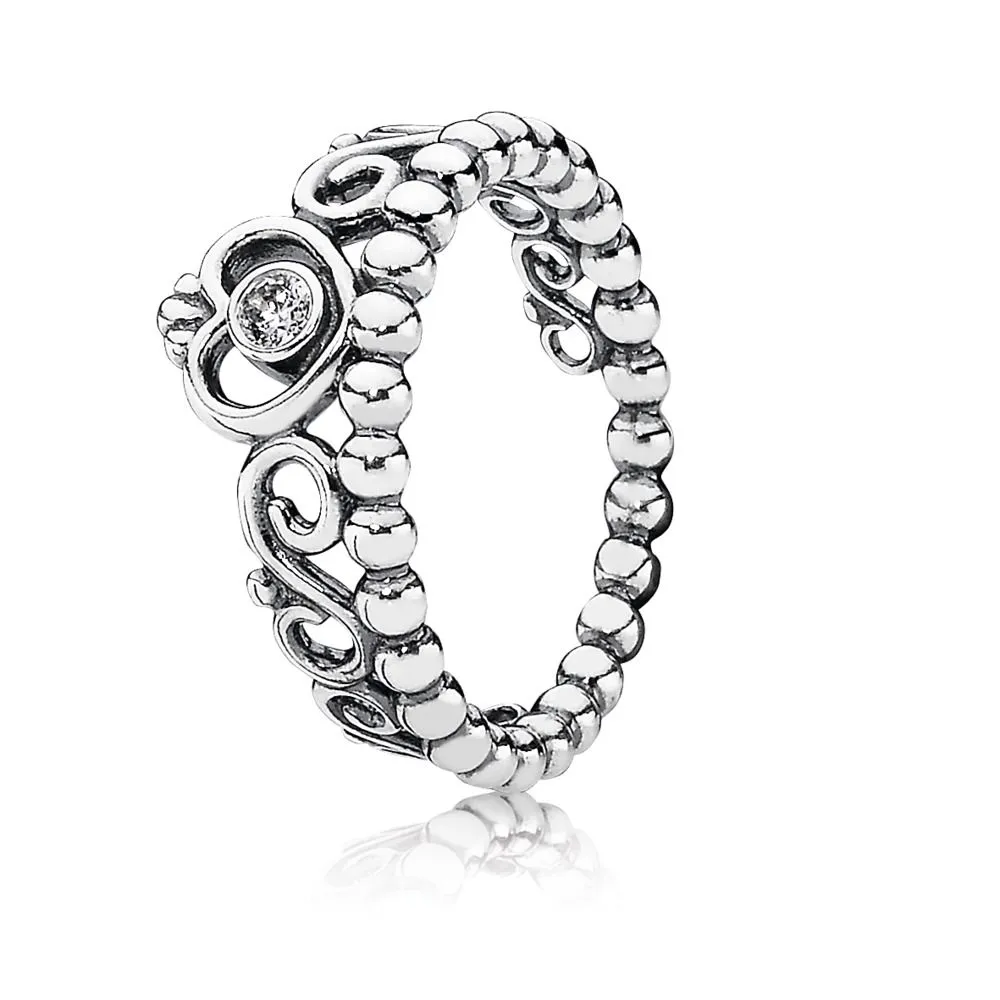 PANDORA My Princess Stackable Ring, Clear Cz - 190880CZ