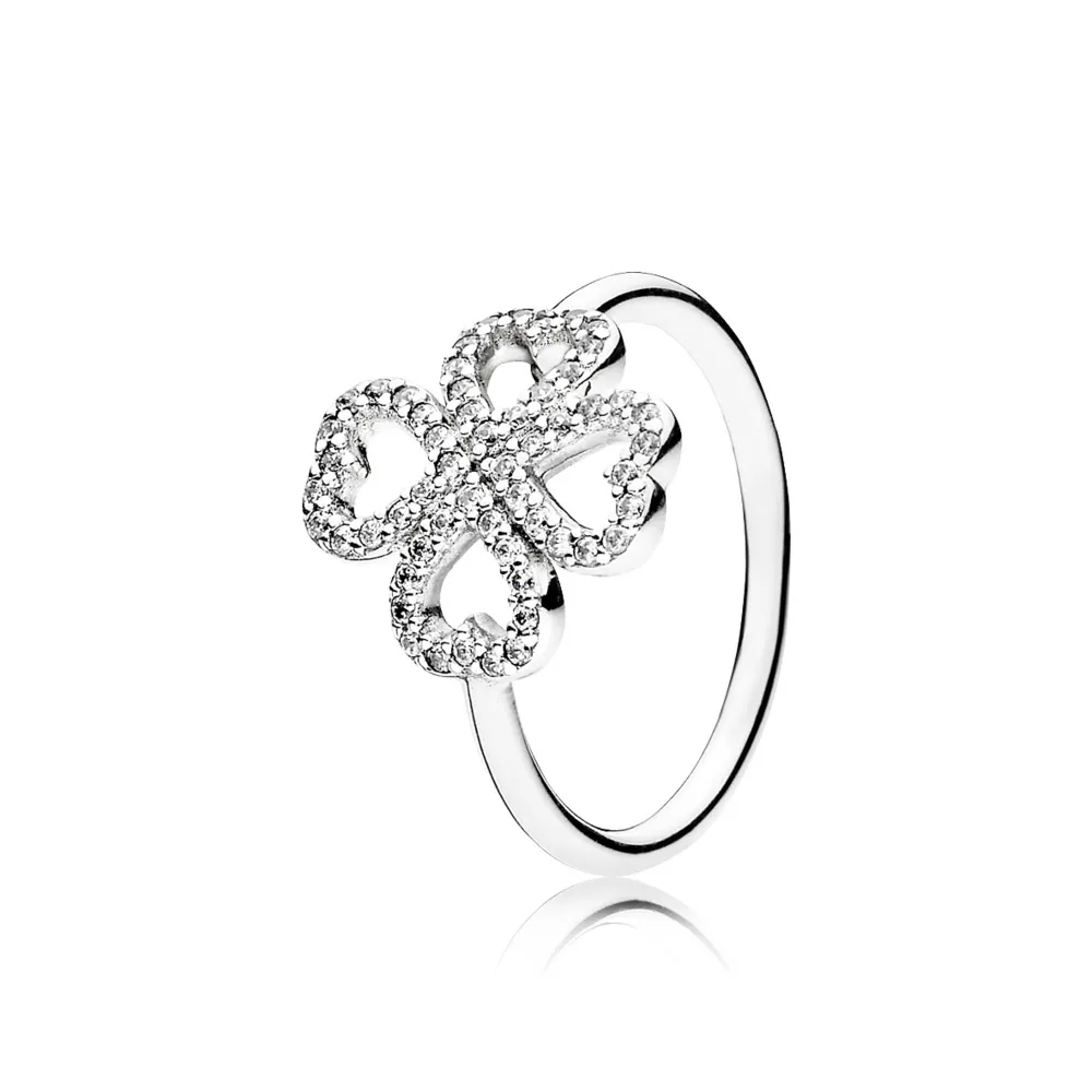 PANDORA Petals of Love, Clear Cz Rings - 190978CZ