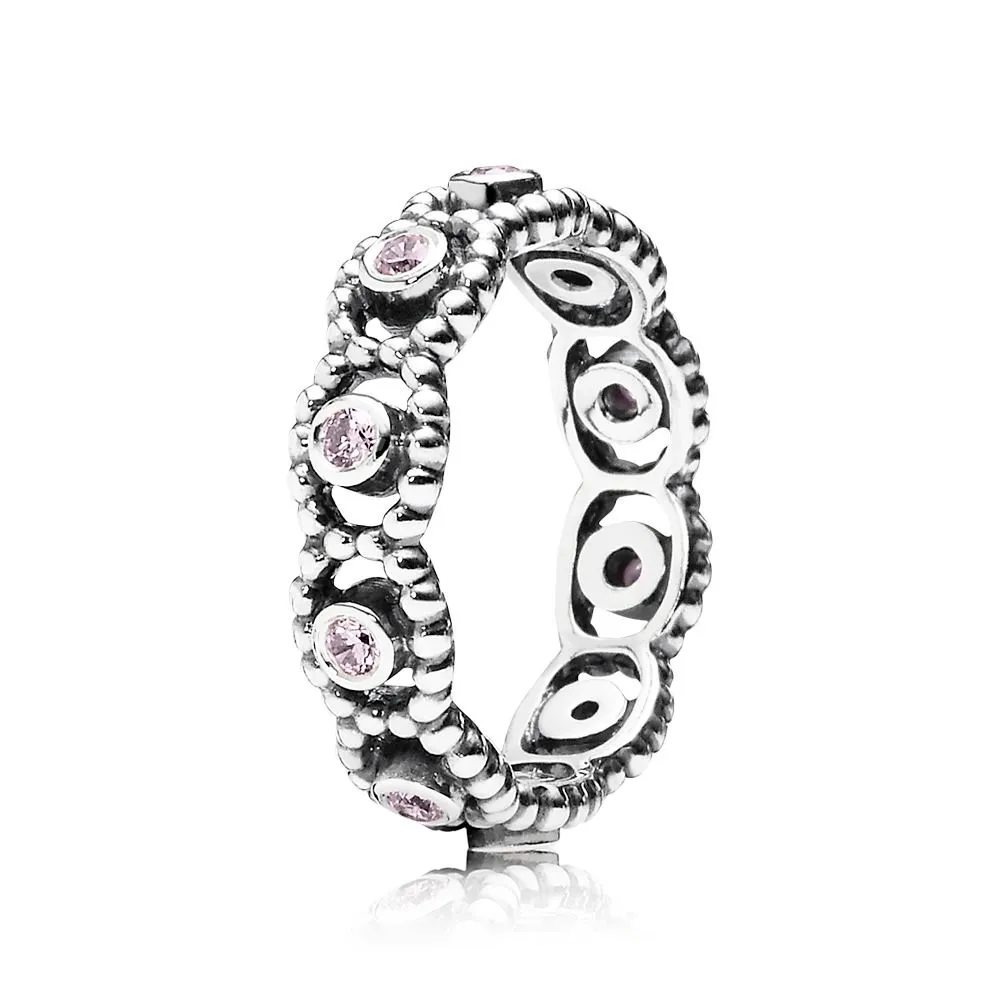 pandora pink romance ring 190881pcz