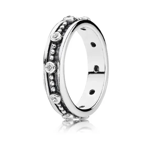 PANDORA Royalty, Clear CZ Ring - 190882CZ