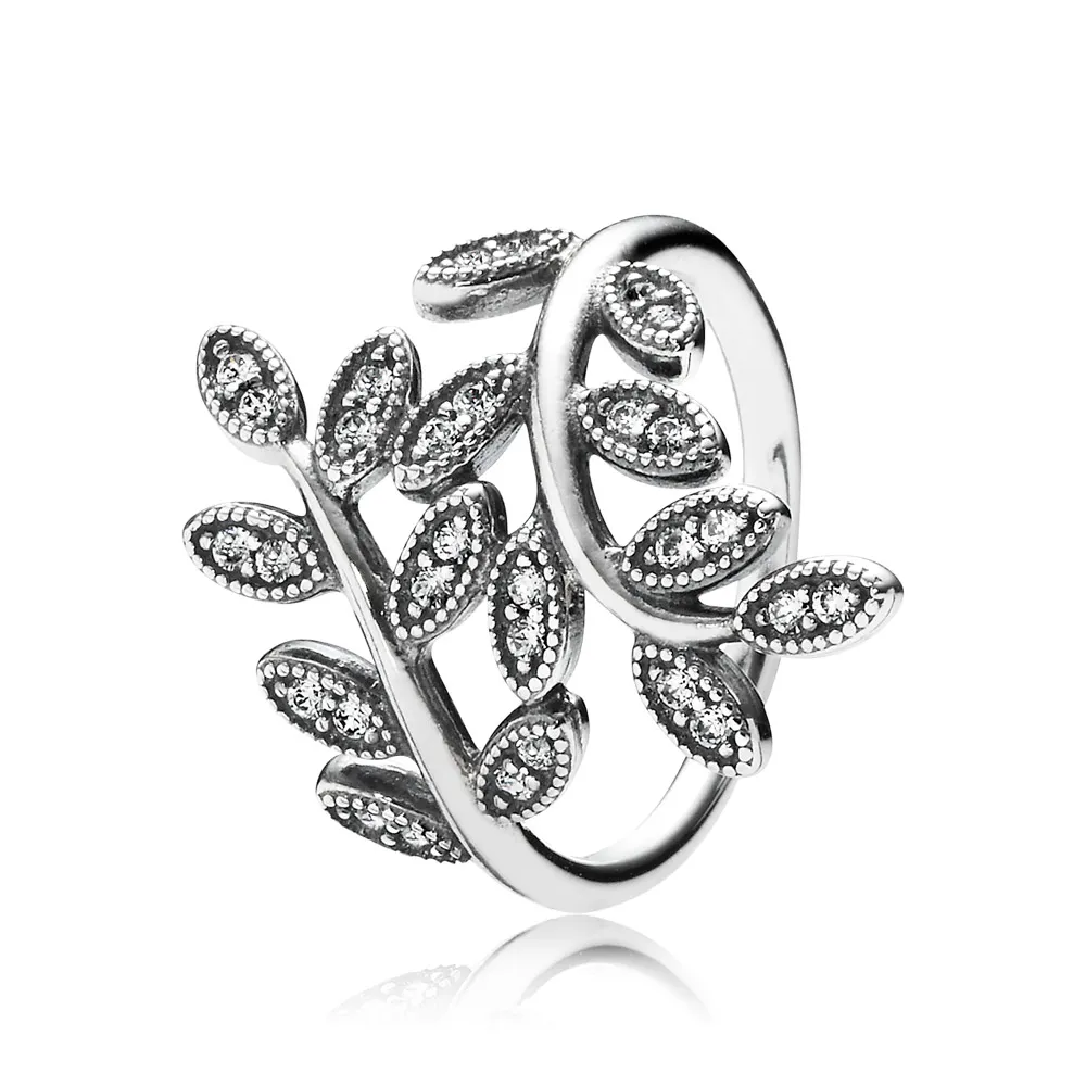 PANDORA Shimmering Leaves Ring - 190921CZ