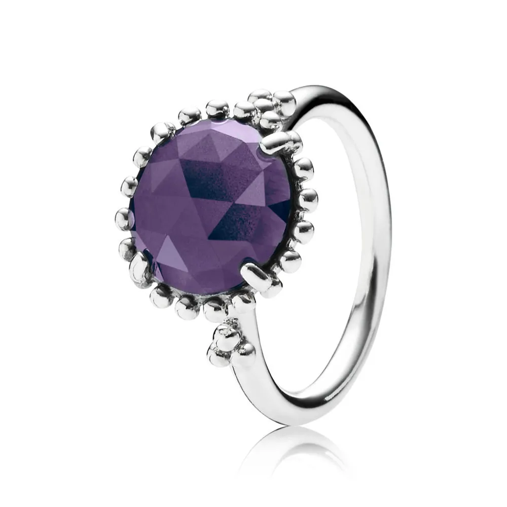 PANDORA Shining Amethyst Ring - 190910NBC