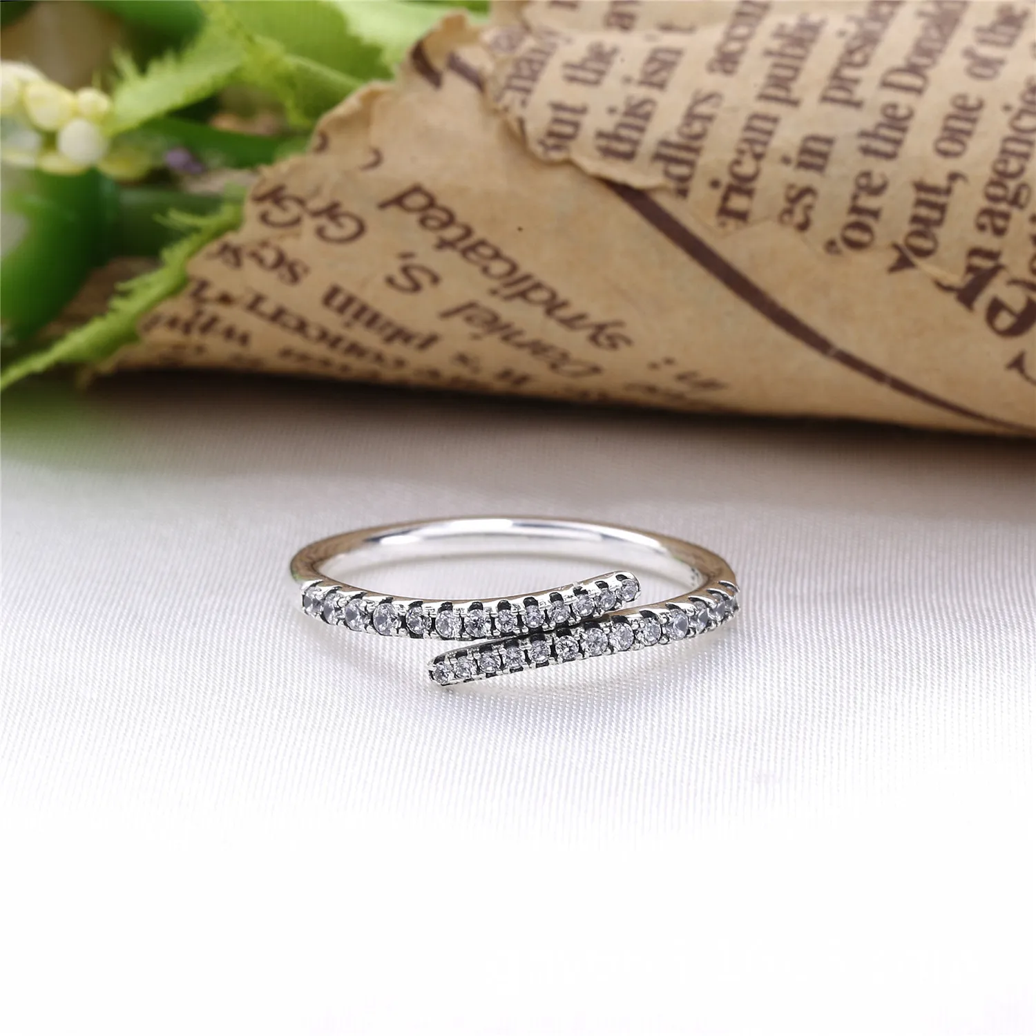 PANDORA Shooting Star Ring, Clear CZ - 196353CZ