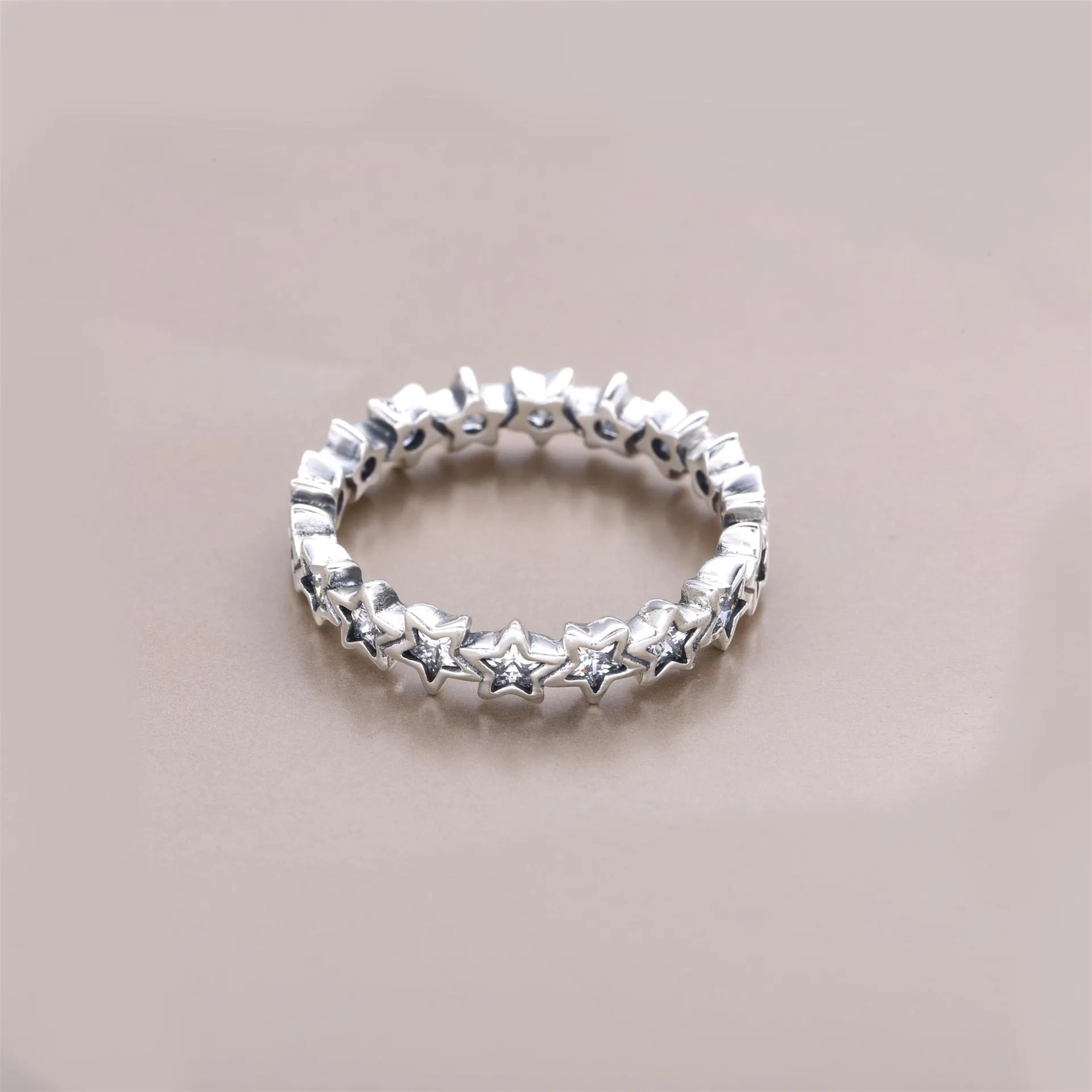 PANDORA Starshine, Clear Cz Rings - 190974CZ