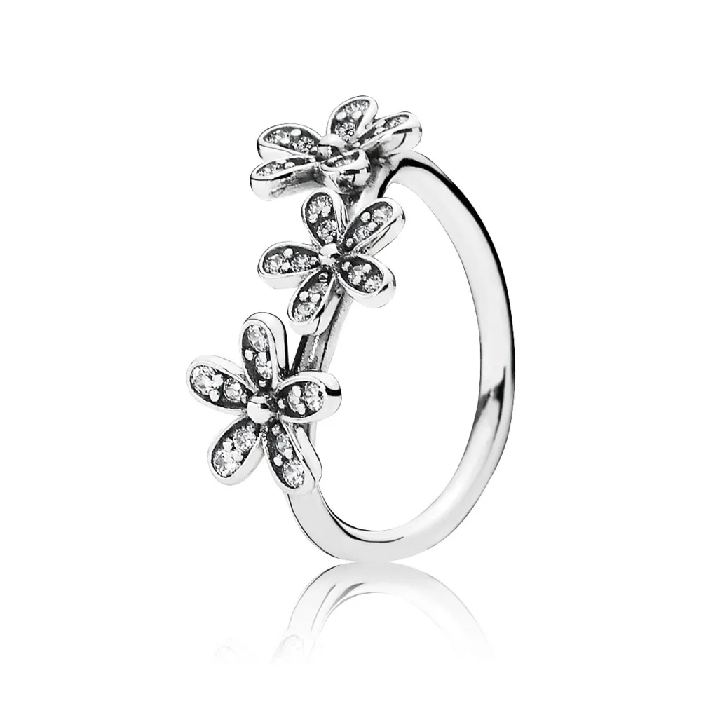 PANDORA Triple Dazzling Daisy Ring - 190933CZ