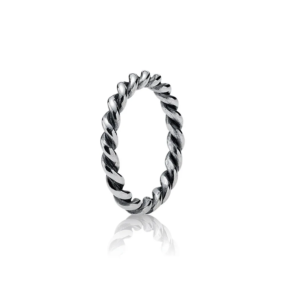 pandora twisted stacking ring 190602