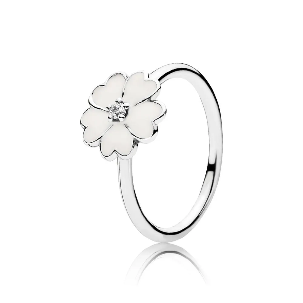 pandora white primrose ring 190931en12