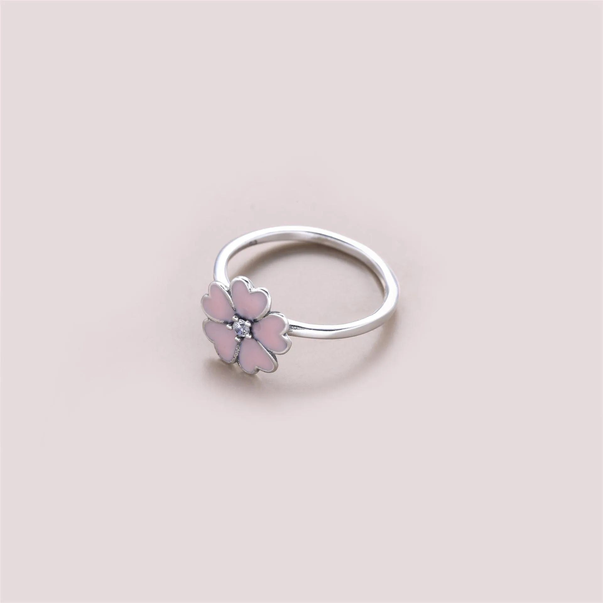 PANDORA White Primrose Ring - 190931EN12