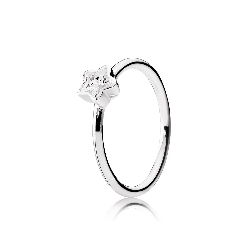 Starshine PANDORA Solitaire Ring - 190977CZ