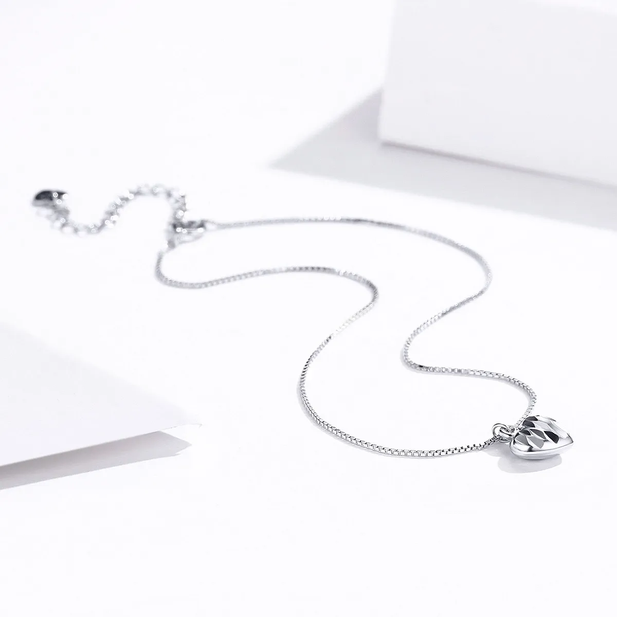 Pandora Style Silver Beautiful Love Anklet - SCT013