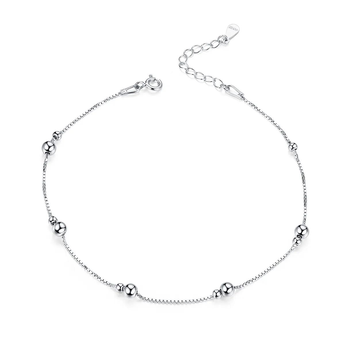 Pandora Style Silver The Relationship Anklet - SCT005