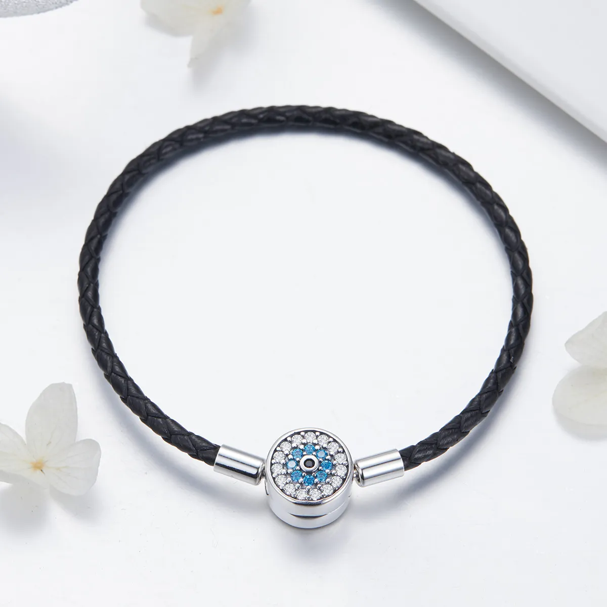 Pandora Style Leather Magical Mysteries Bracelet - SCB113