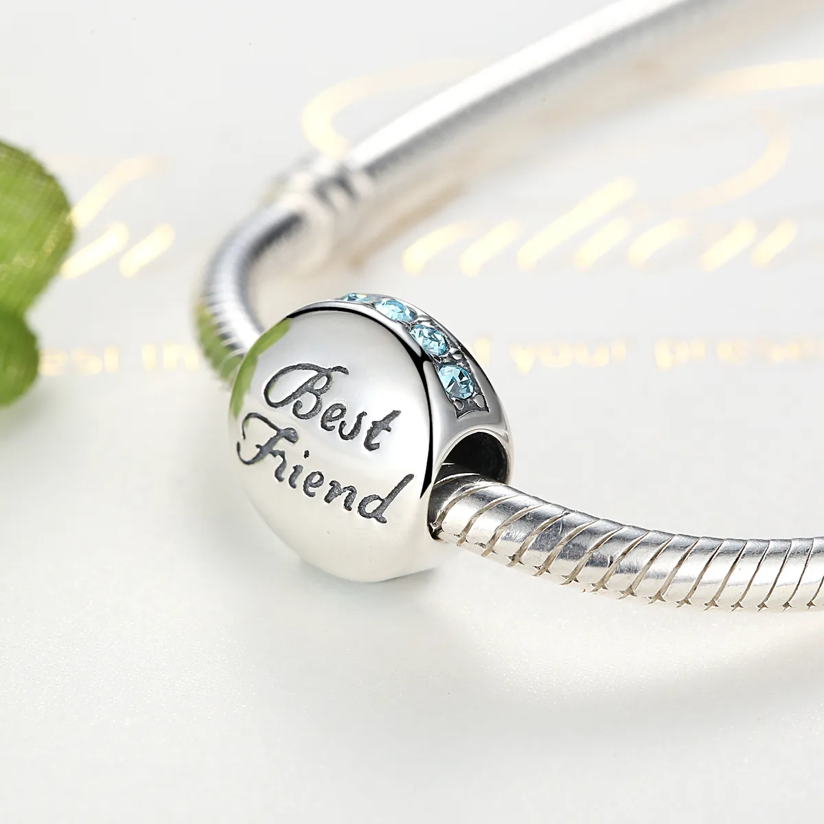 Pandora Style Silver Best Friend Charm - SCC022