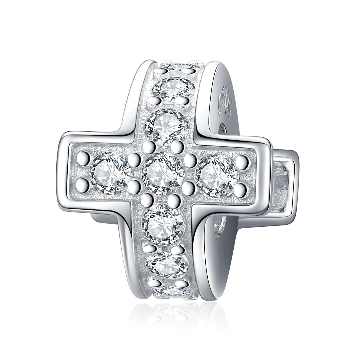 Pandora Style Silver Cross Charm - SCC1292