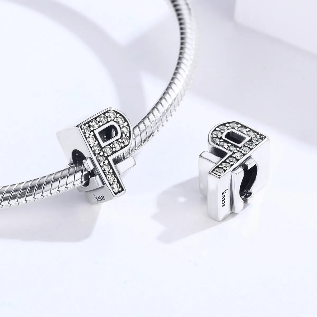 Pandora Style Silver Currency Ruble Charm - SCC1271