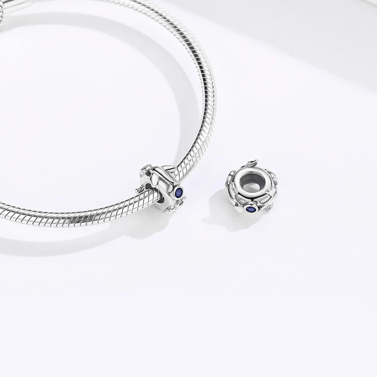 Pandora Style Silver Faraway Spacer - SCC1235