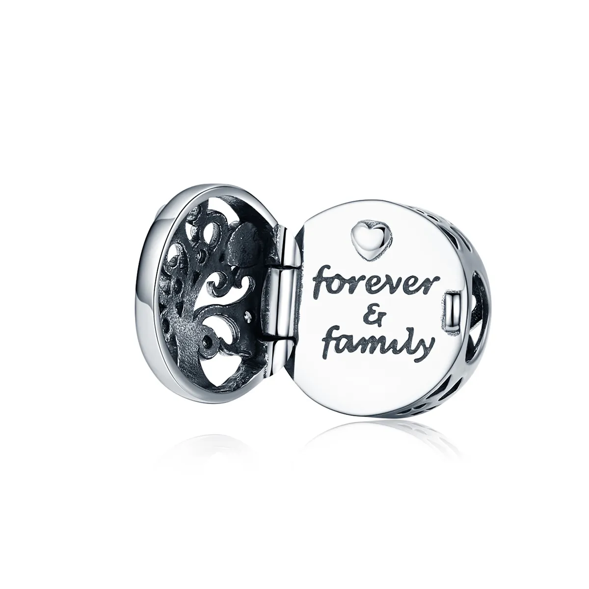 Pandora Style Silver Forever & Family Charm - SCC1259