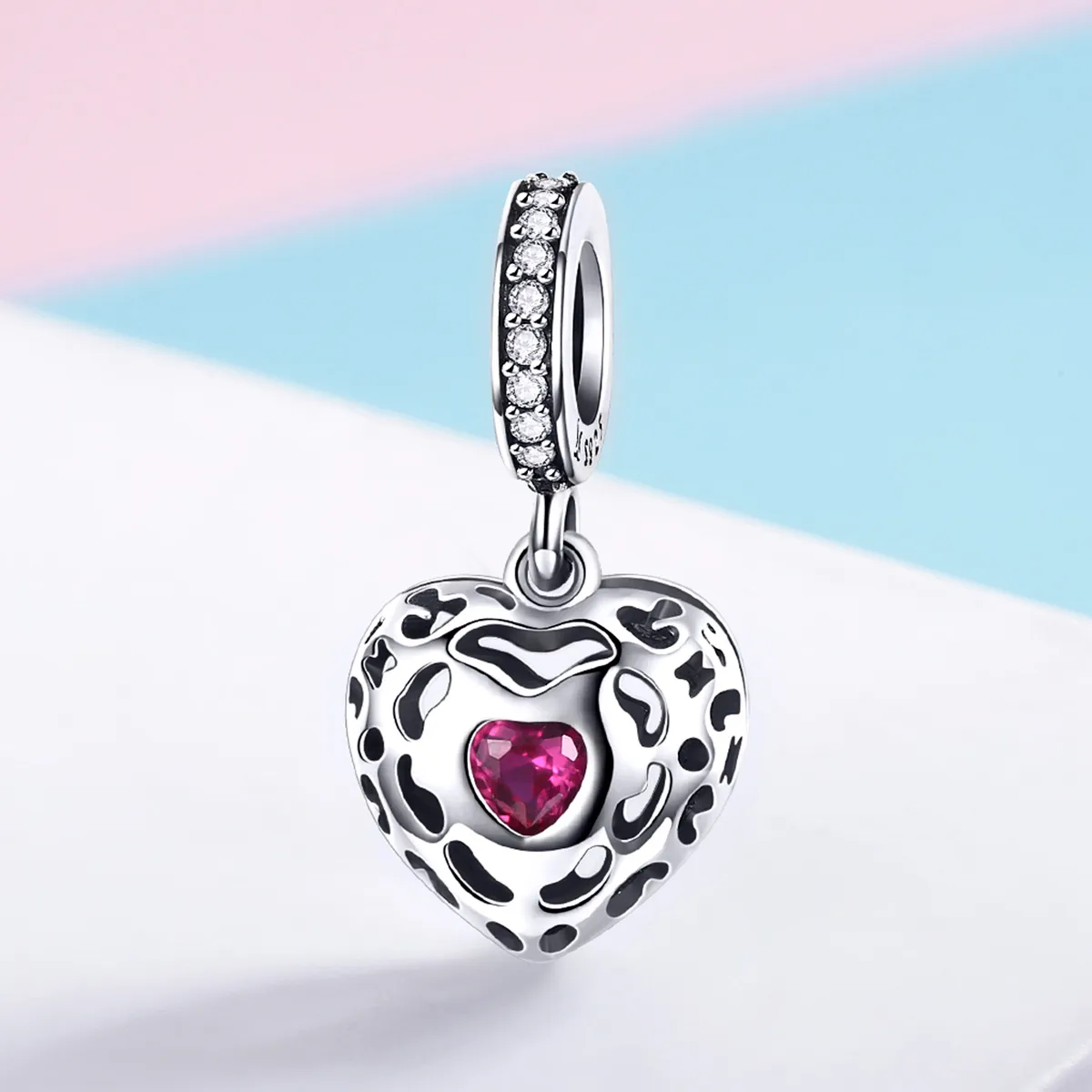 Pandora Style Silver Happiness Dangle - SCC1007