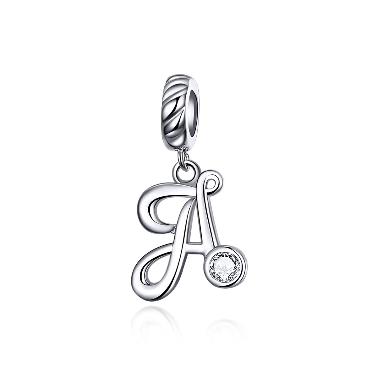 Pandora Style Silver Letter A Dangle - SCC1183-A