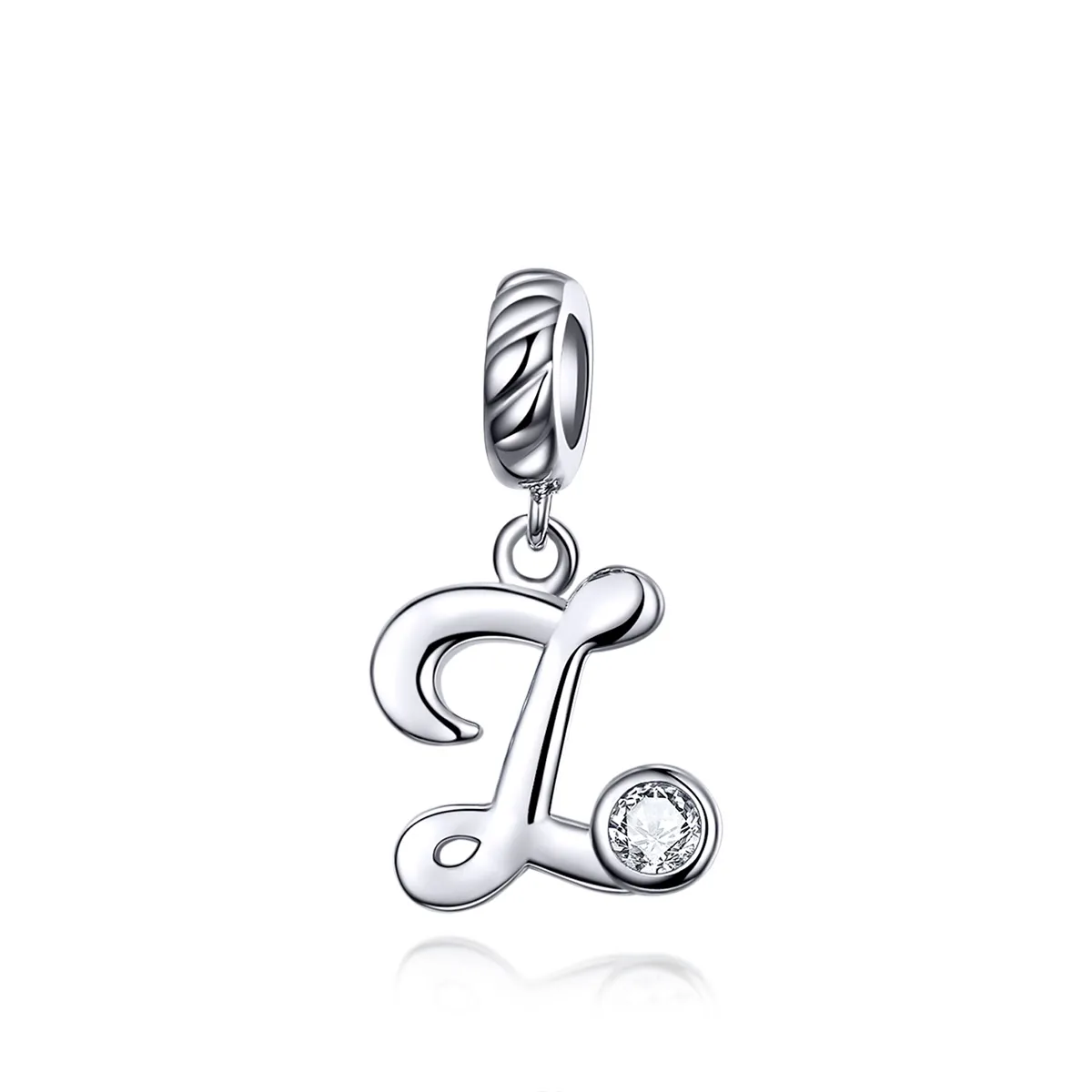 pandora style silver letter z dangle scc1183z