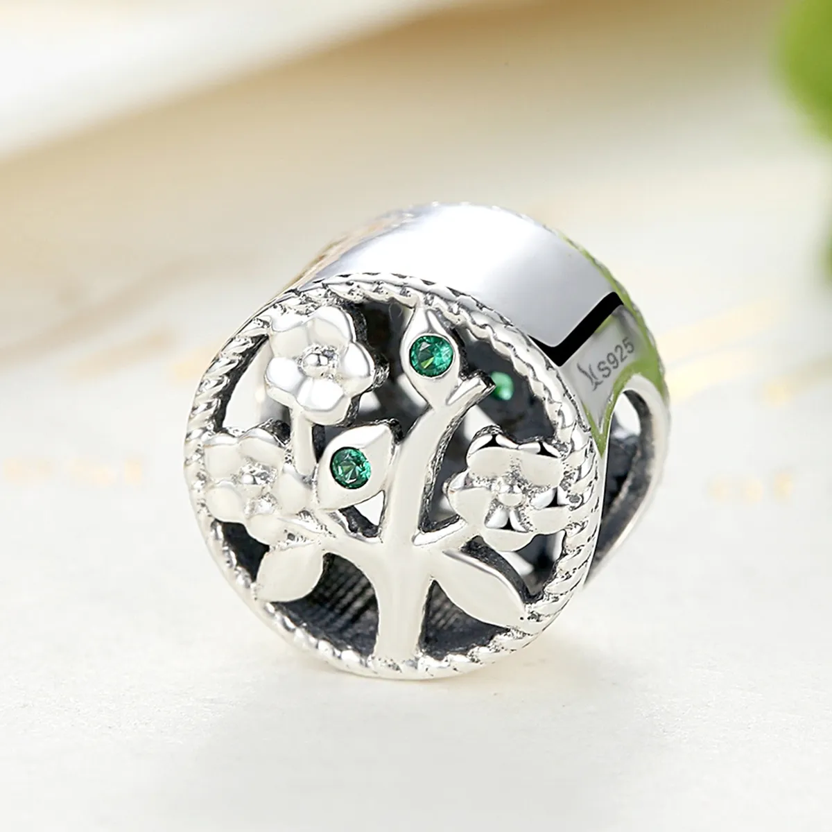 Pandora Style Silver Life Tree Charm - SCC115