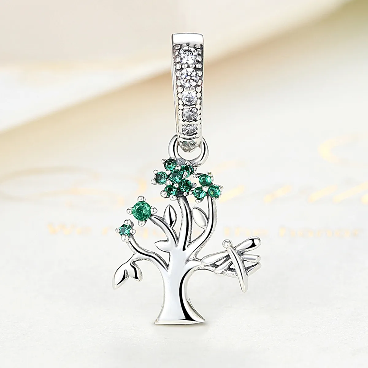 Pandora Style Silver Life Tree Dangle - SCC117