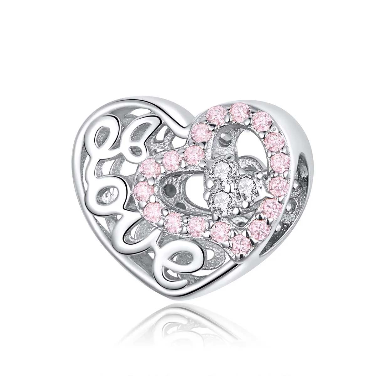 pandora style silver love of life charm scc1301