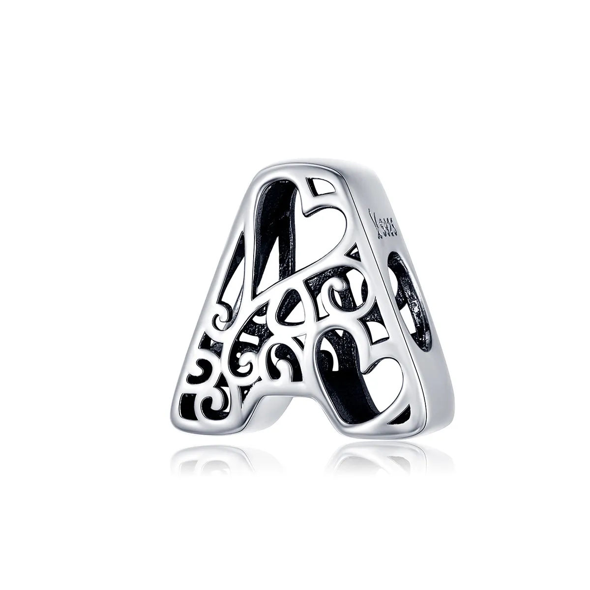 pandora style silver magic alphabet a charm scc1229a