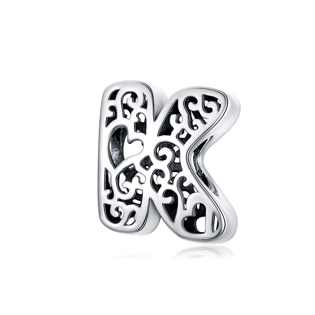 Pandora Style Silver Magic Letter K Charm - SCC1229-K