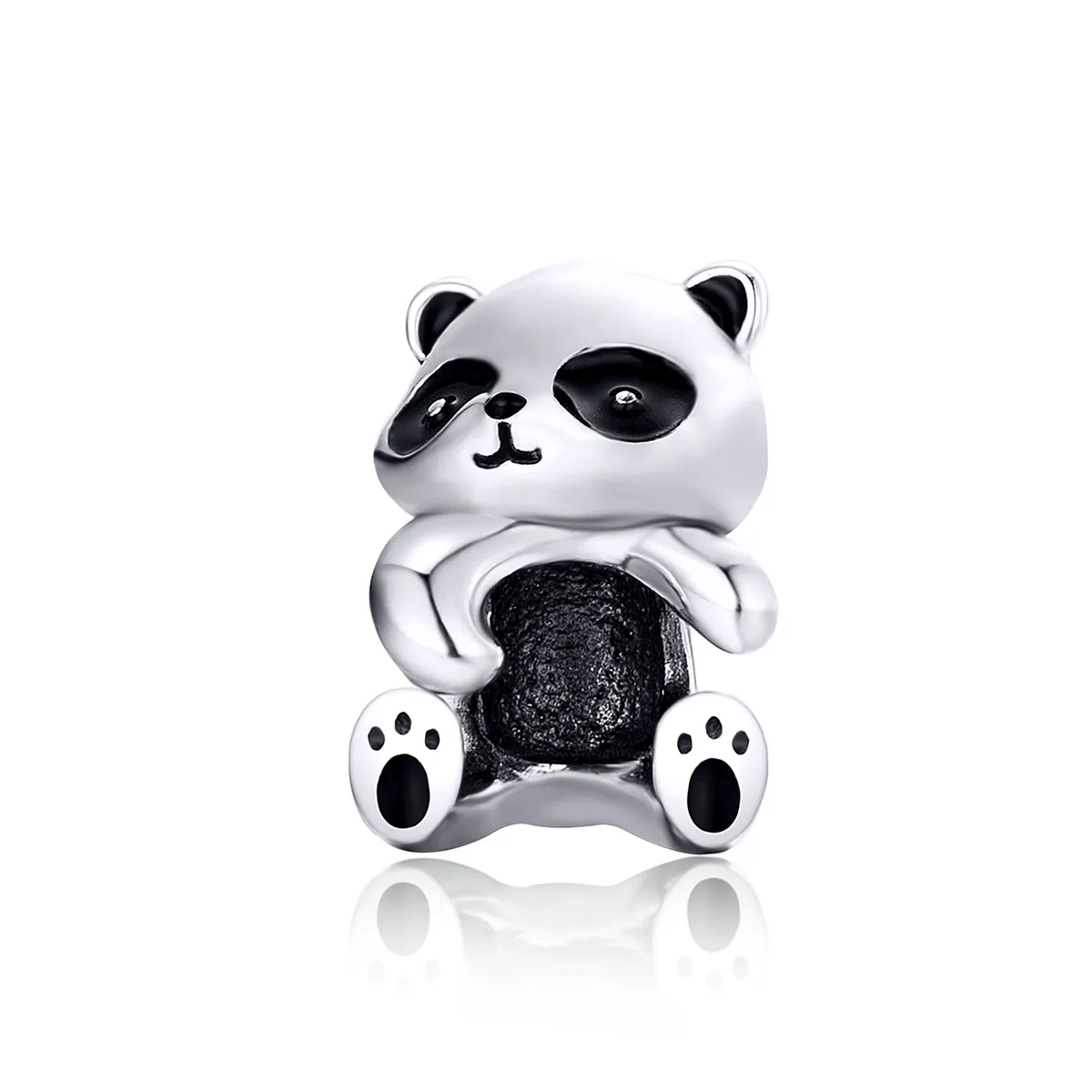 Pandora Style Silver Panda Charm - SCC1175