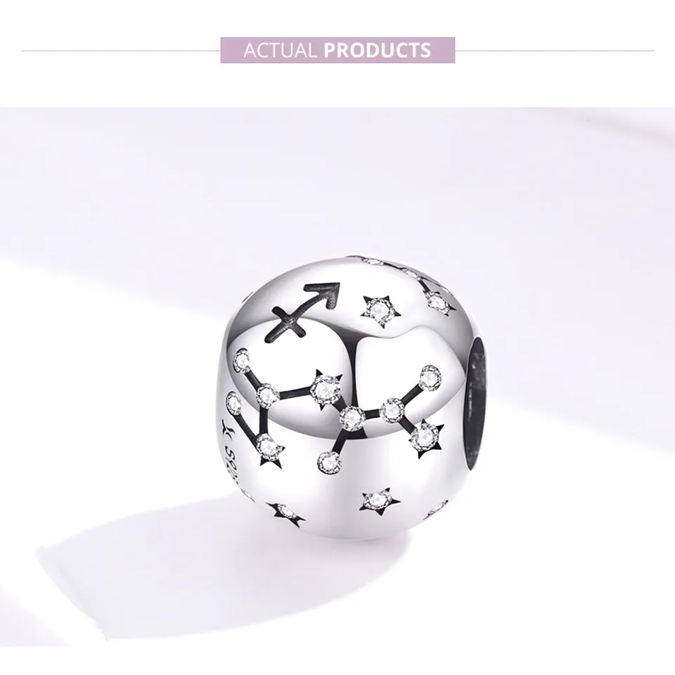 Pandora Style Silver Sagittarius Charm - SCC1218-9