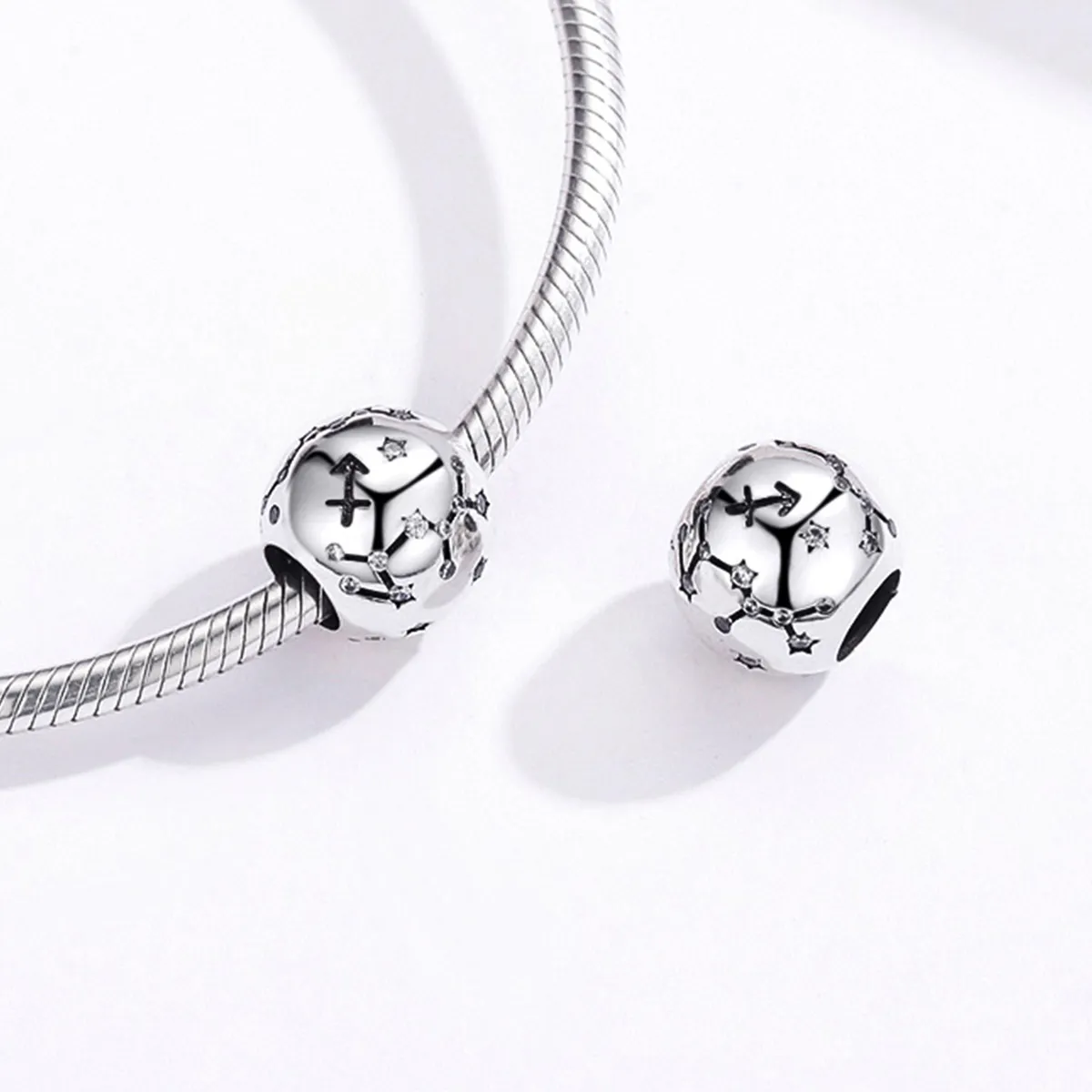 Pandora Style Silver Sagittarius Charm - SCC1218-9