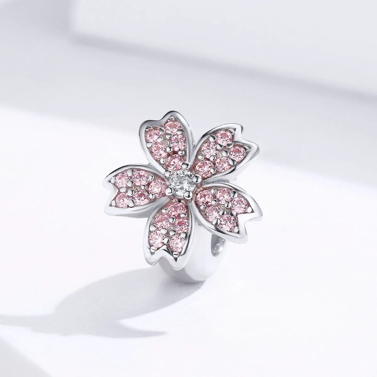 Pandora Style Silver Sakura Charm - SCC1291