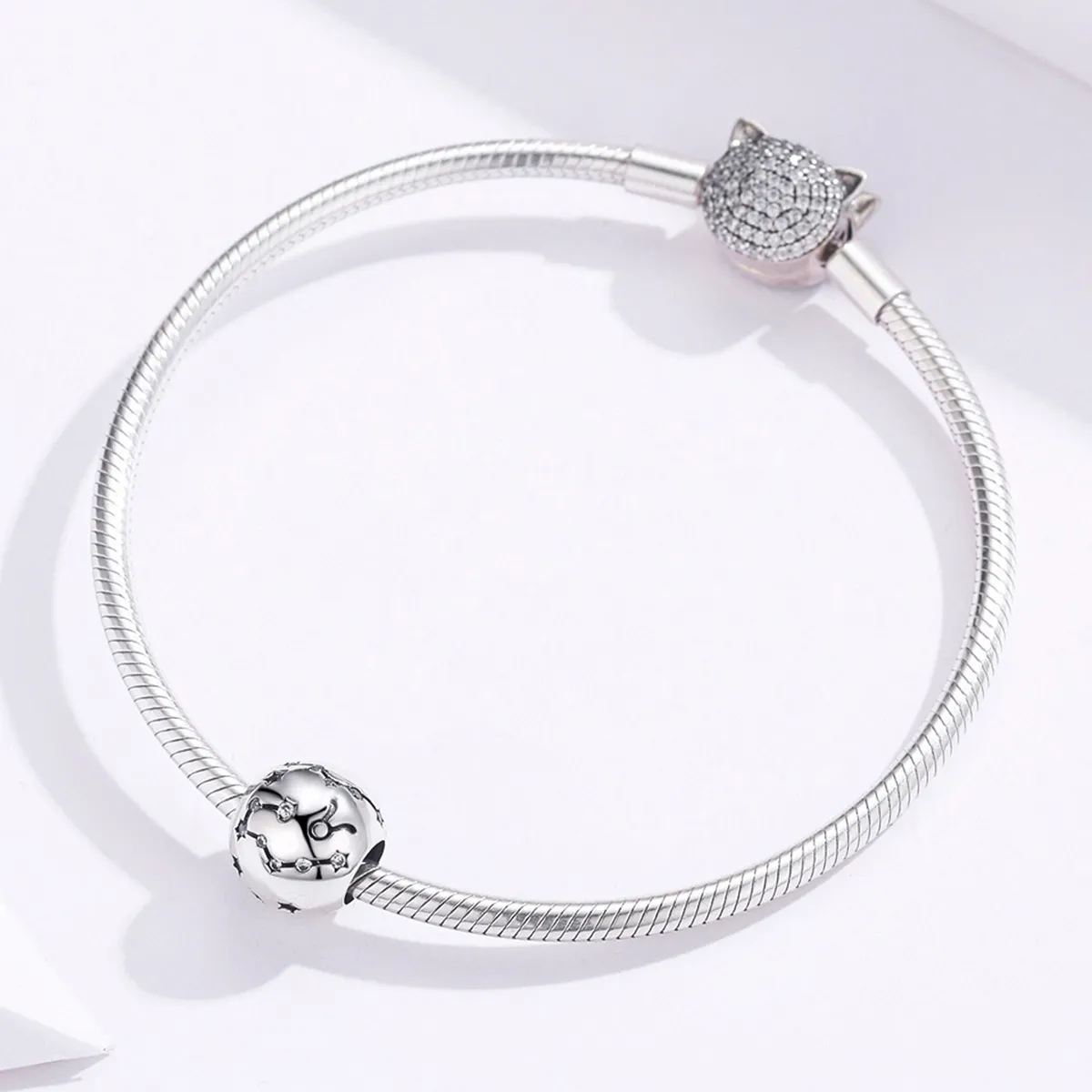 Pandora Style Silver Taurus Charm - SCC1218-2