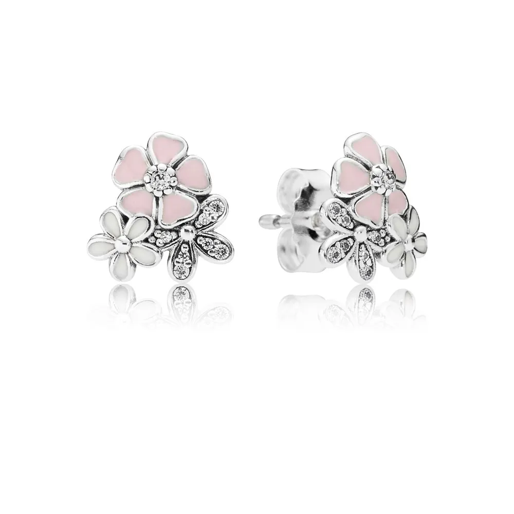 PANDORA Poetic Blooms Stud Earrings - 290686ENMX