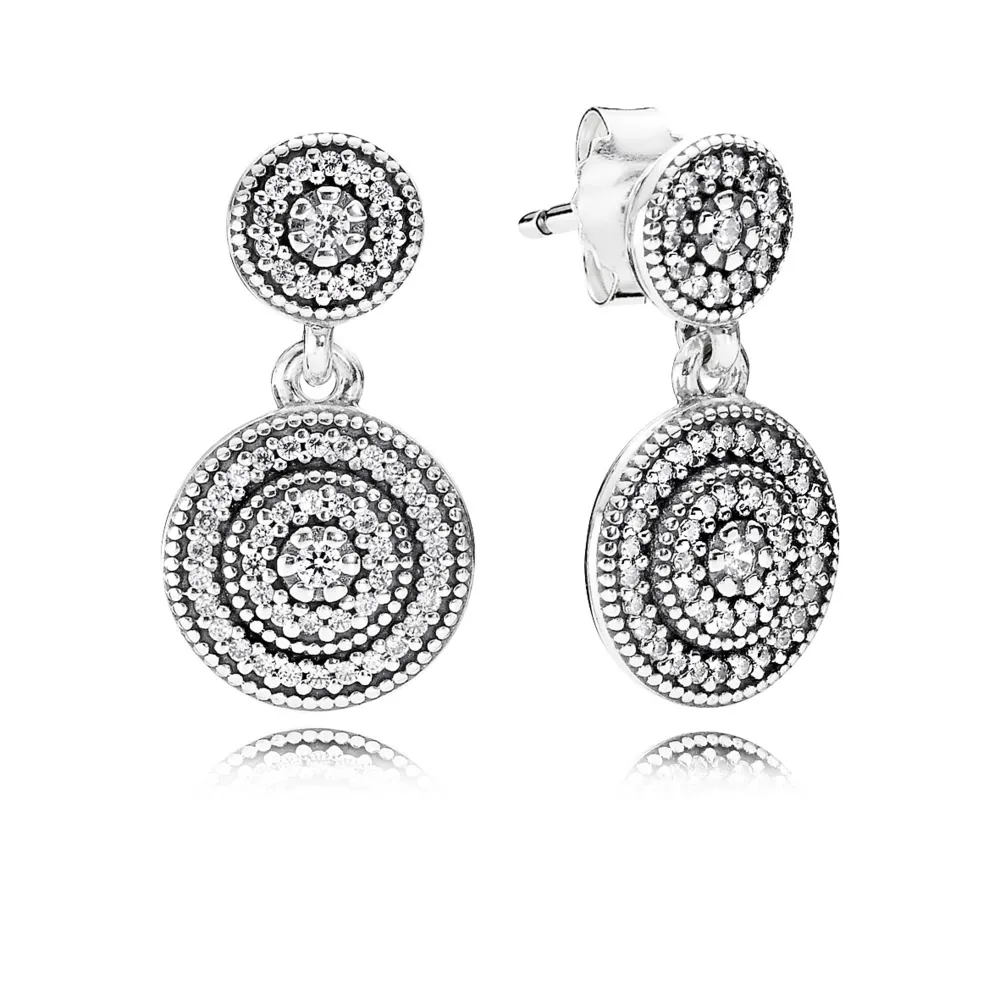 PANDORA Radiant Elegance Drop Earrings - 290688CZ