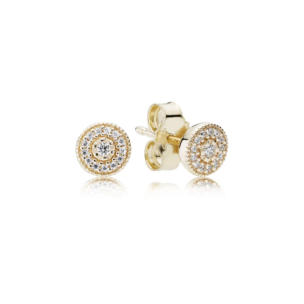 pandora radiant elegance stud earrings 250325cz