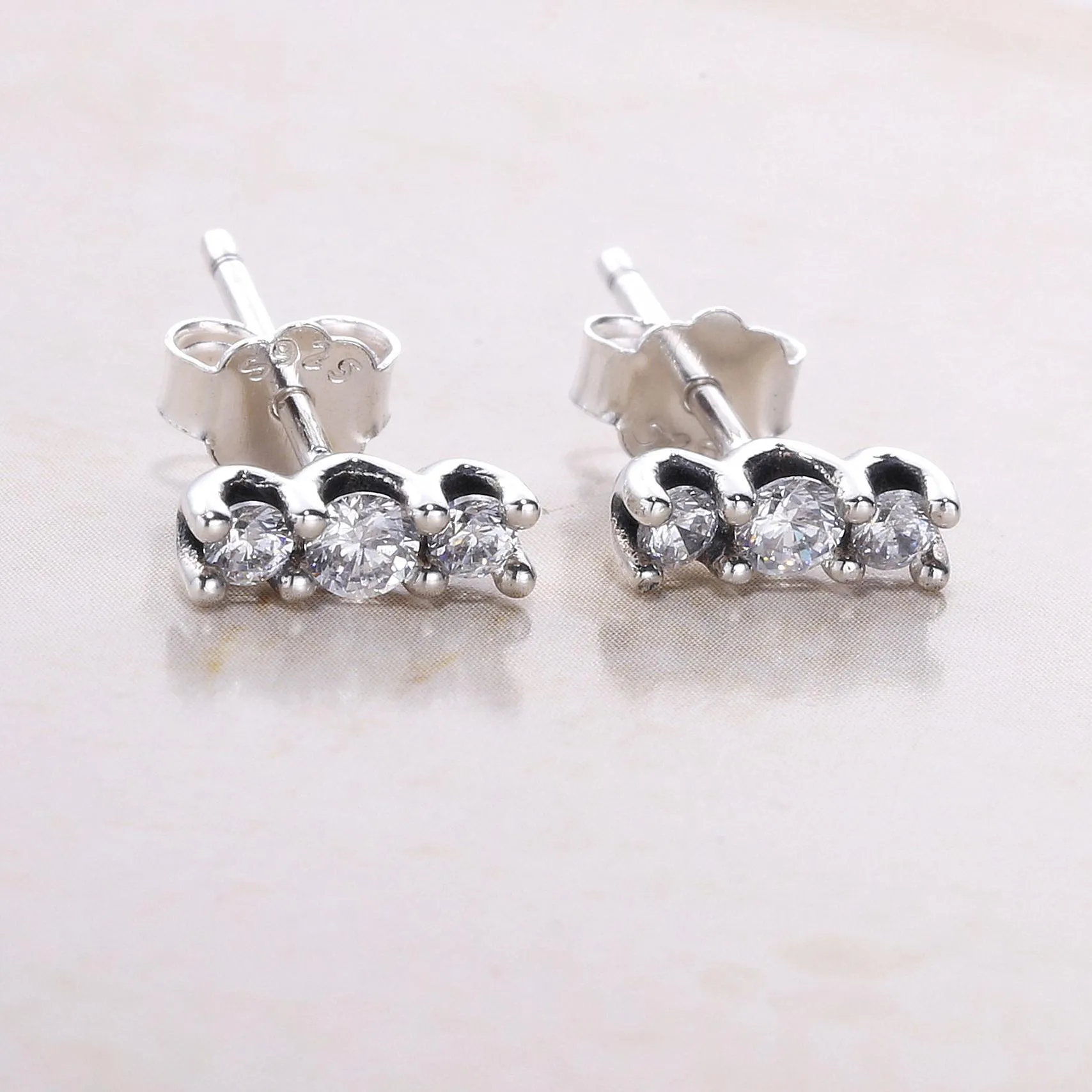 PANDORA Sparkling Elegance with Clear CZ Stud Earrings - 290725CZ