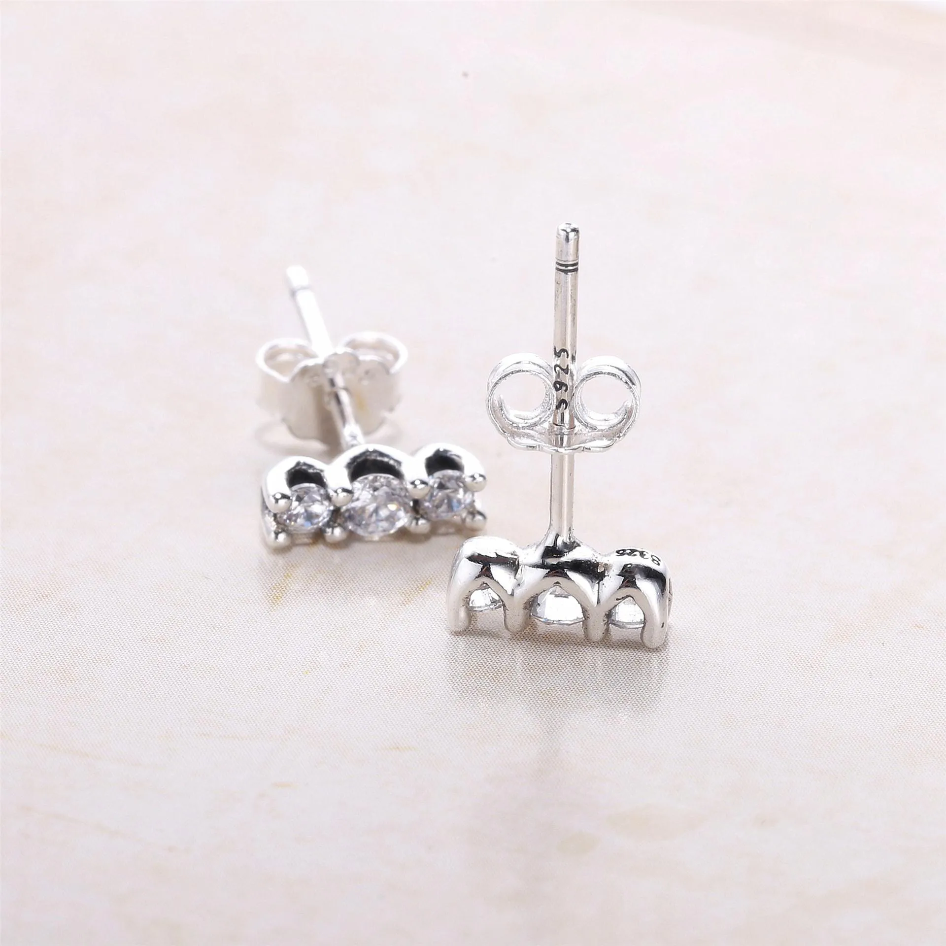 PANDORA Sparkling Elegance with Clear CZ Stud Earrings - 290725CZ