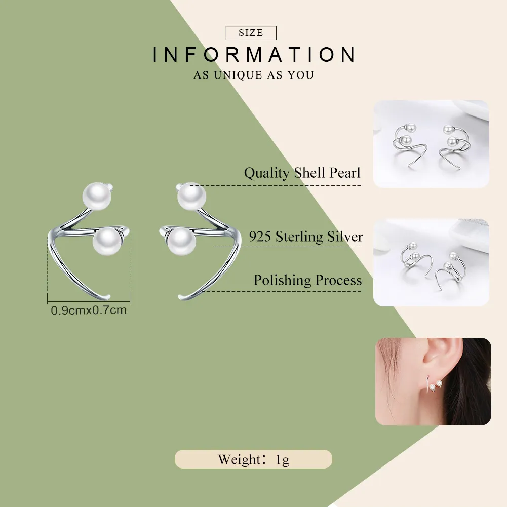 Pandora Style Silver Tender You Stud Earrings - SCE306