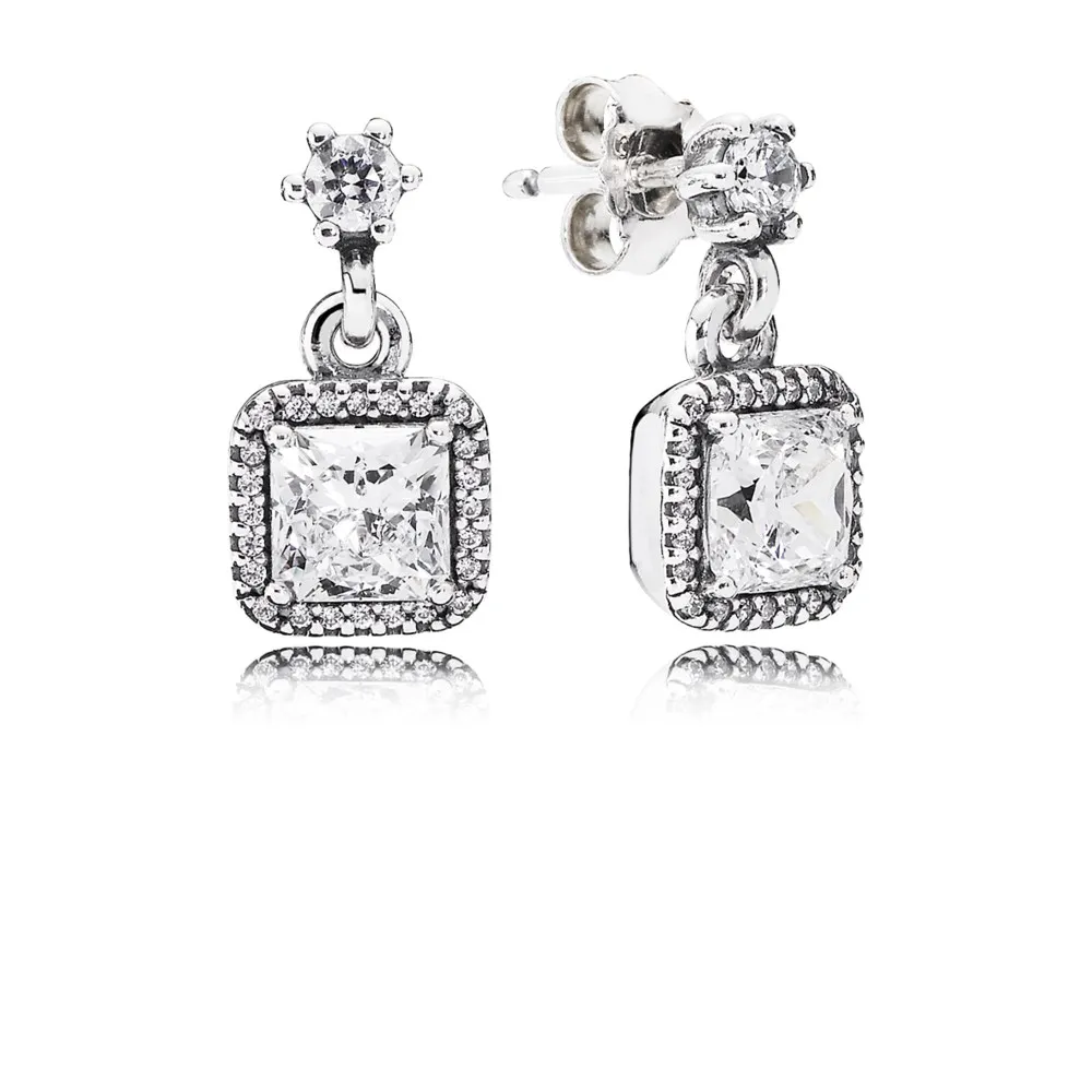 Pandora Timeless Elegance Drop Earrings 803-3033 - 290593CZ