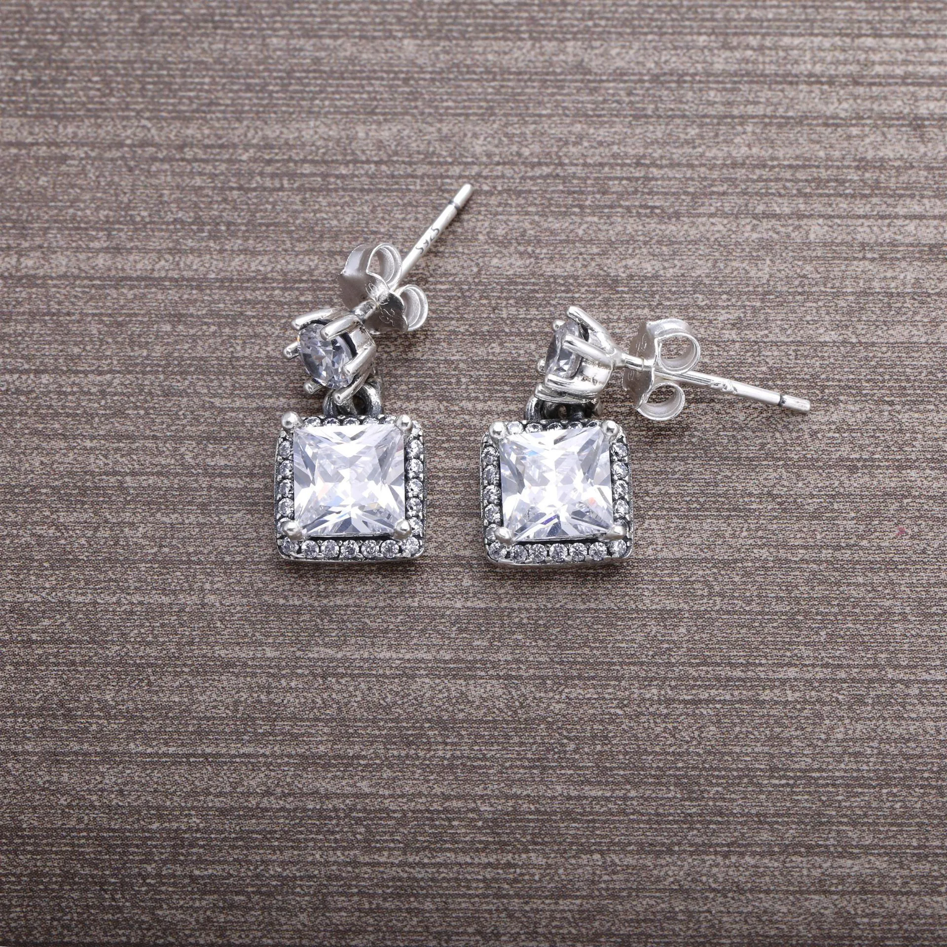 Pandora Timeless Elegance Drop Earrings 803-3033 - 290593CZ