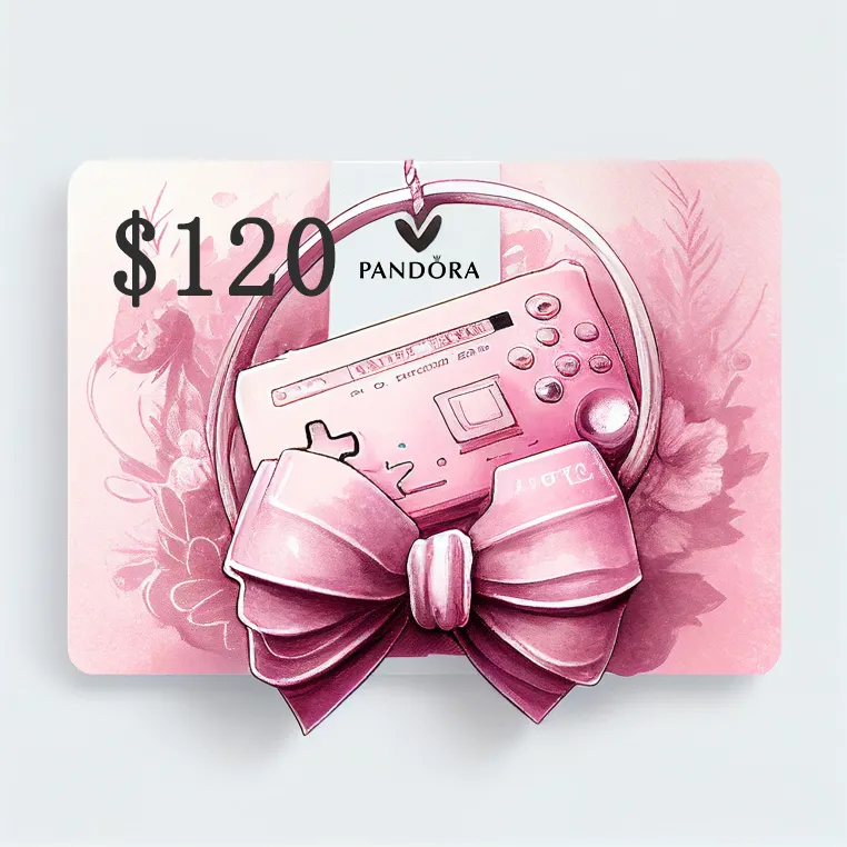 PANDORA Gift Card $120 - GIFT-004