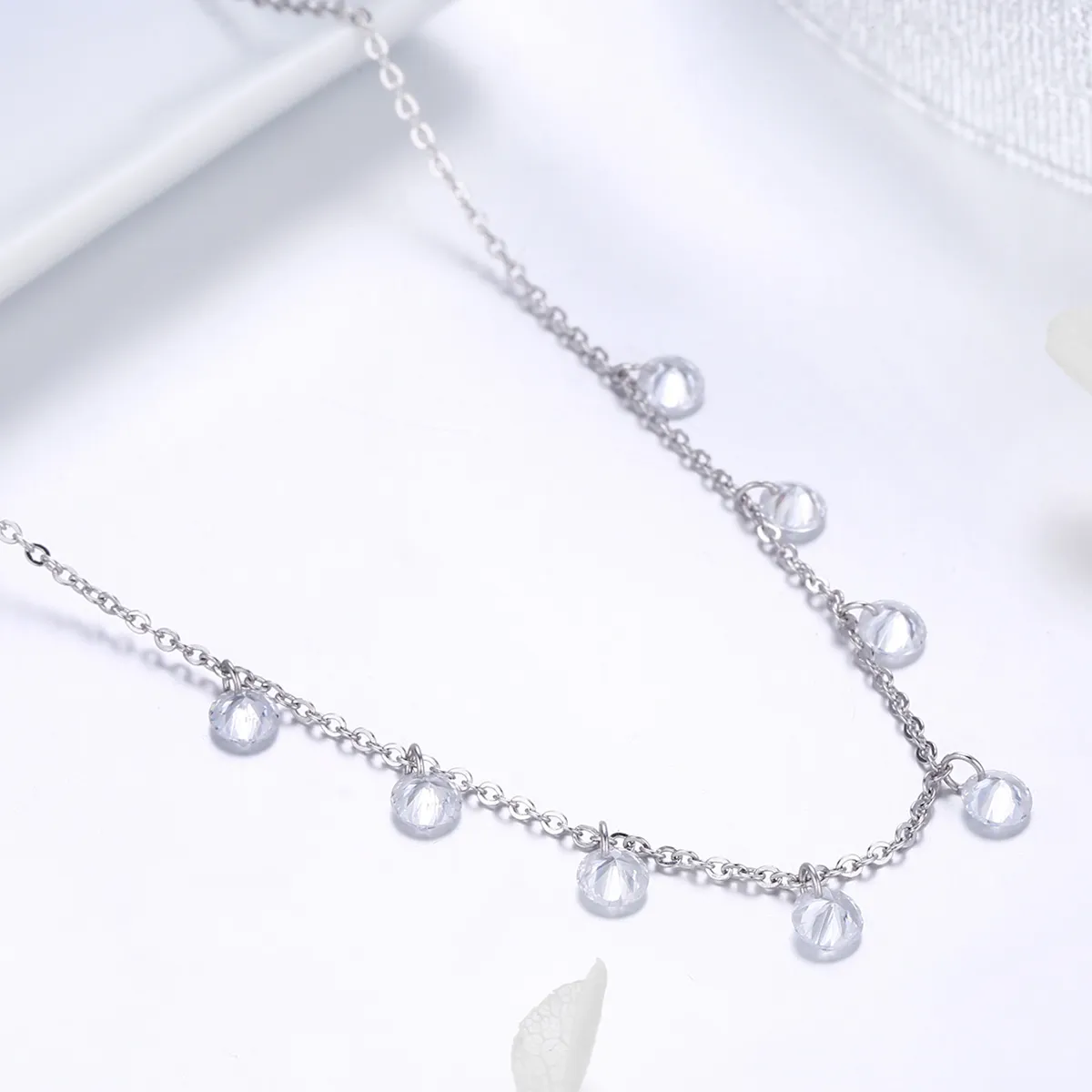 Pandora Style Silver Beauty of Simplicity Chain Necklace - SCN299